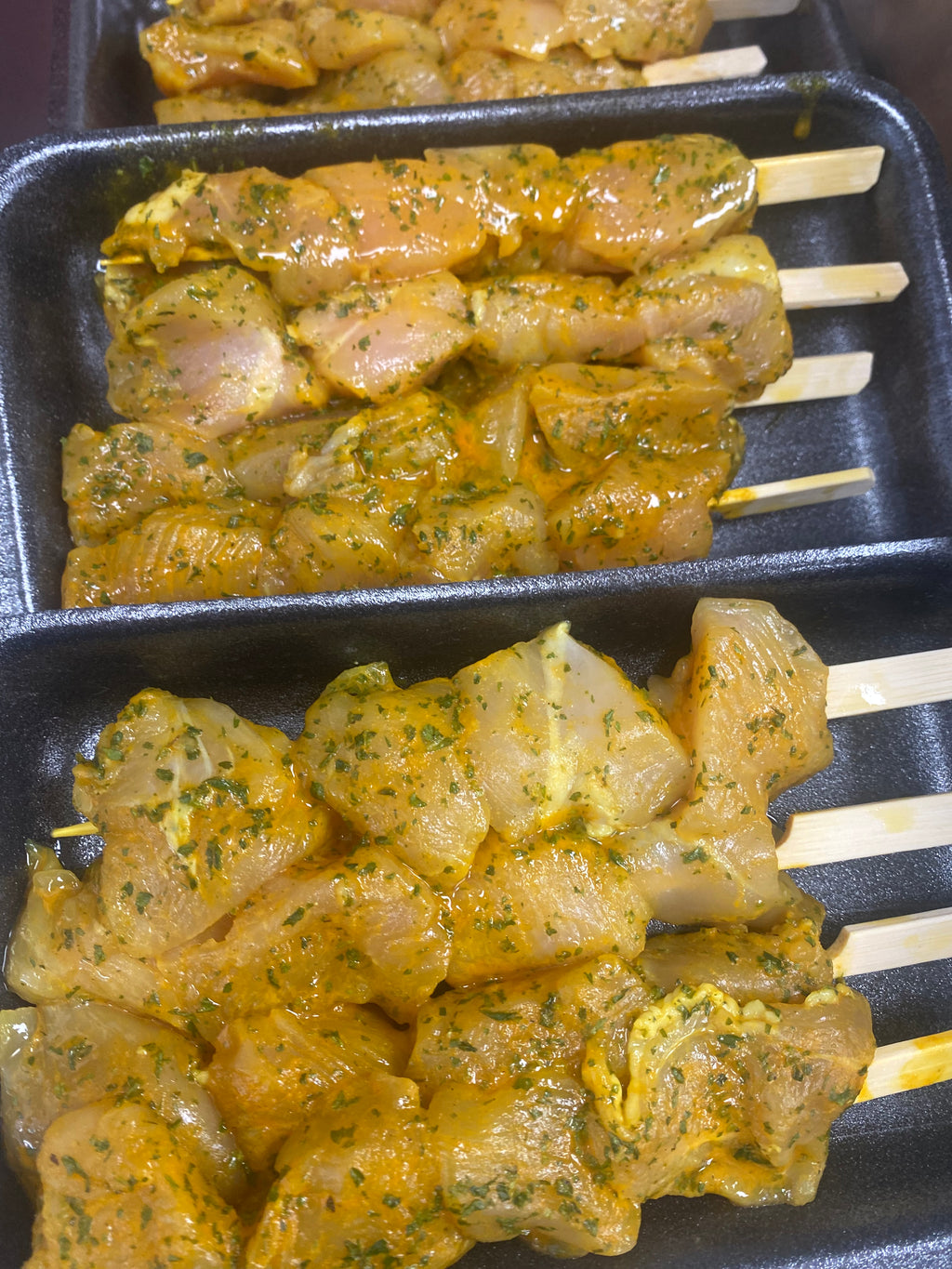 Chicken kebabs