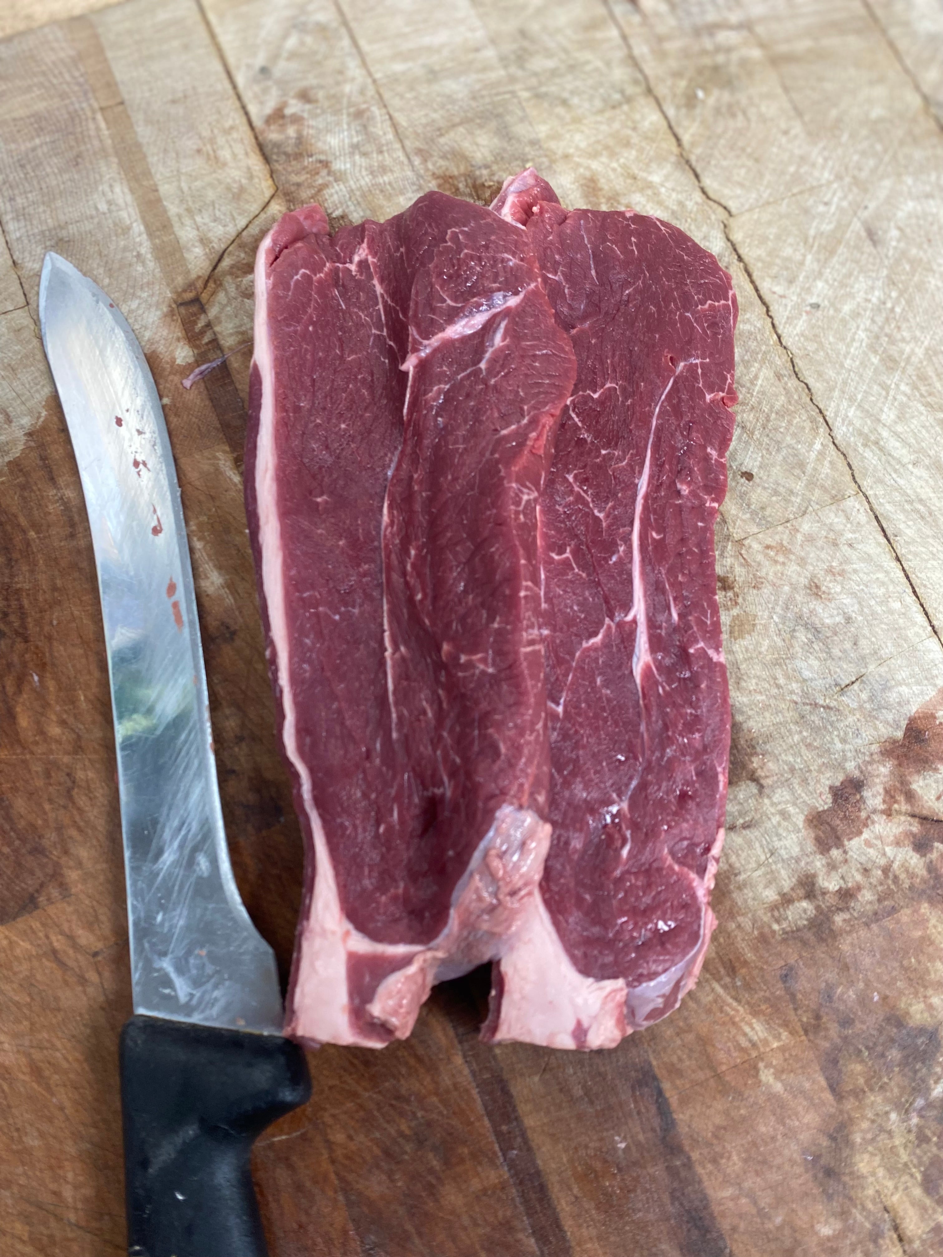 Braising steak - sliced
