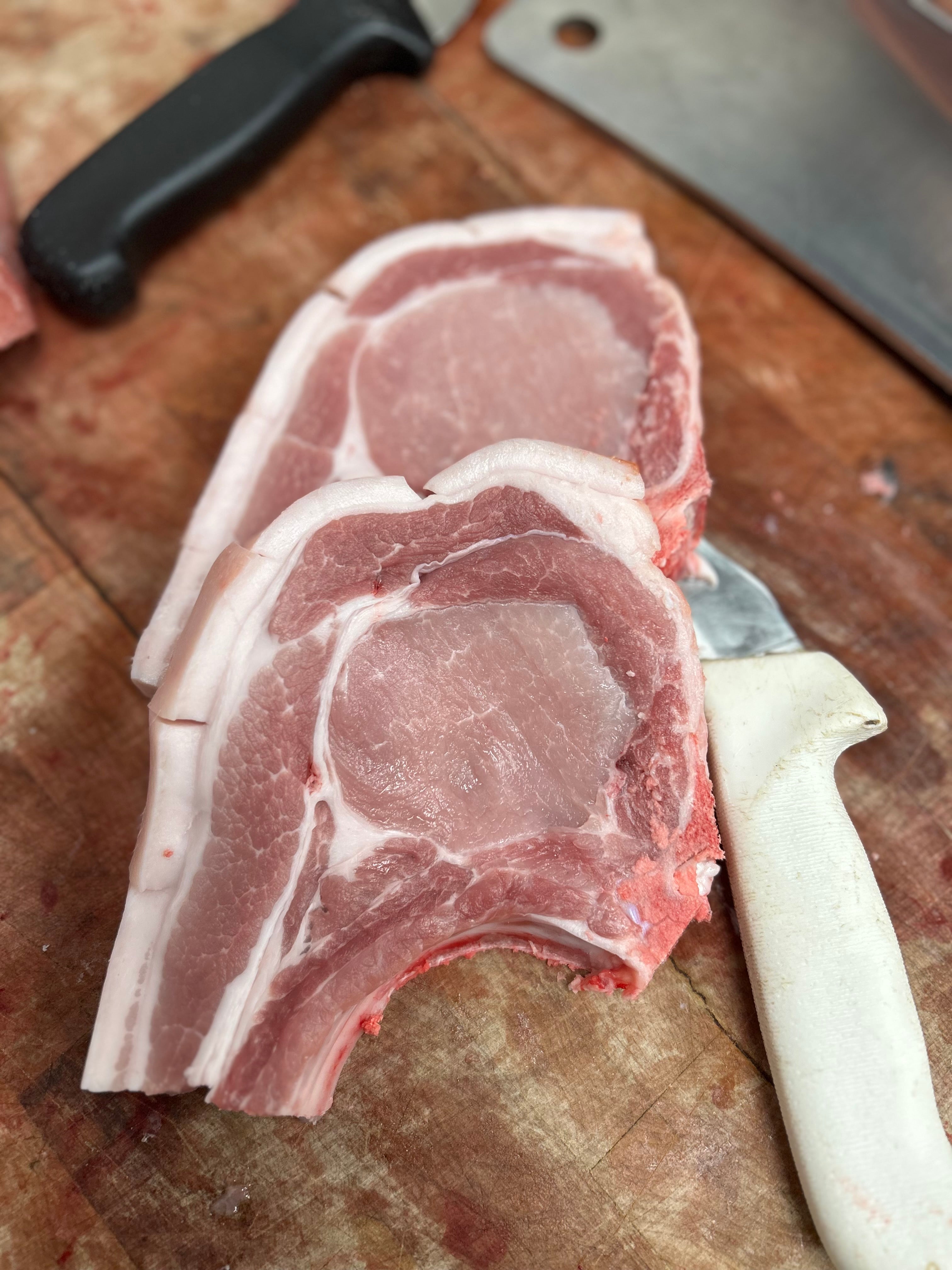 Pork loin chops