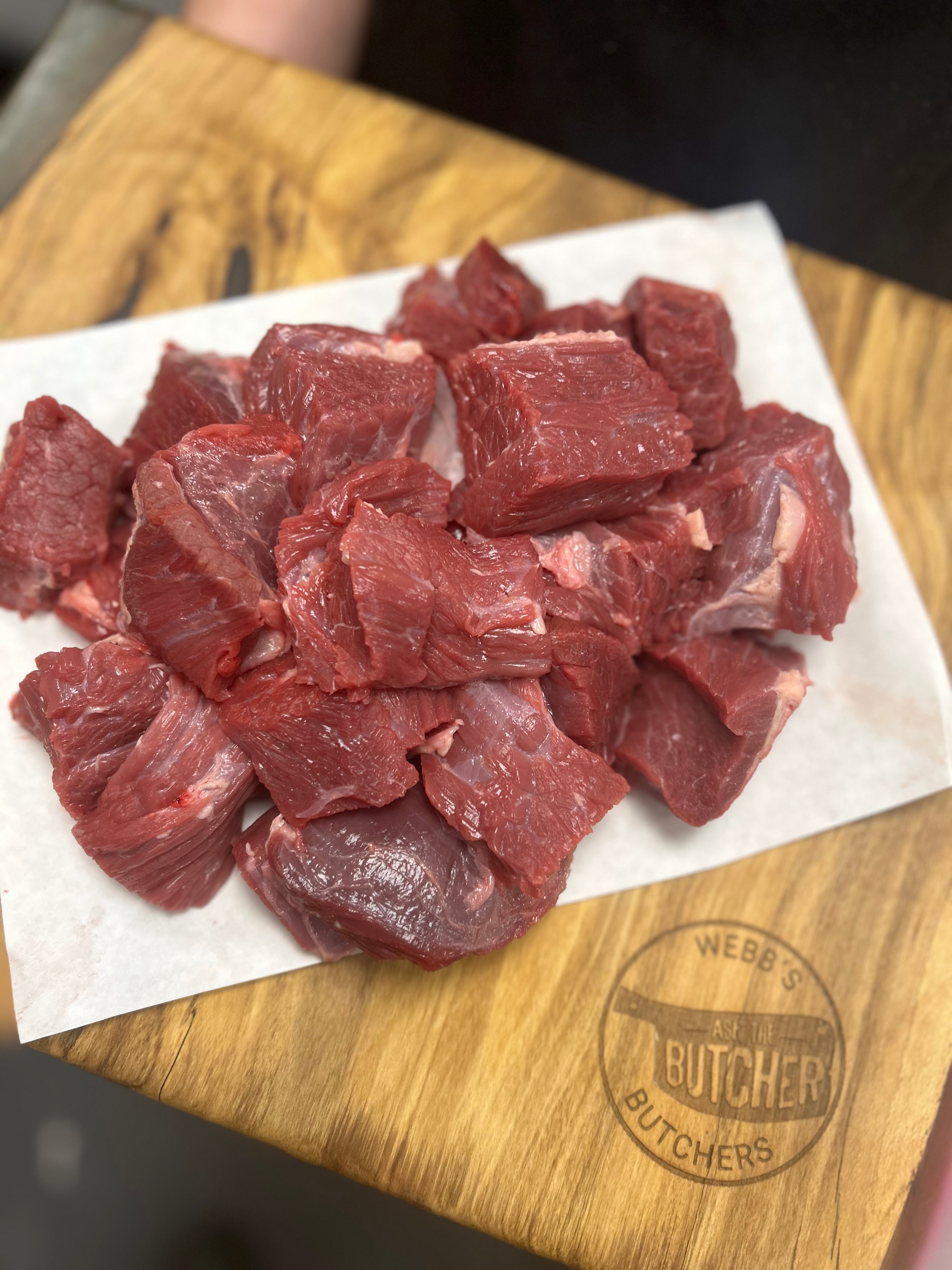 Braising steak - Diced