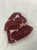Rib eye steaks
