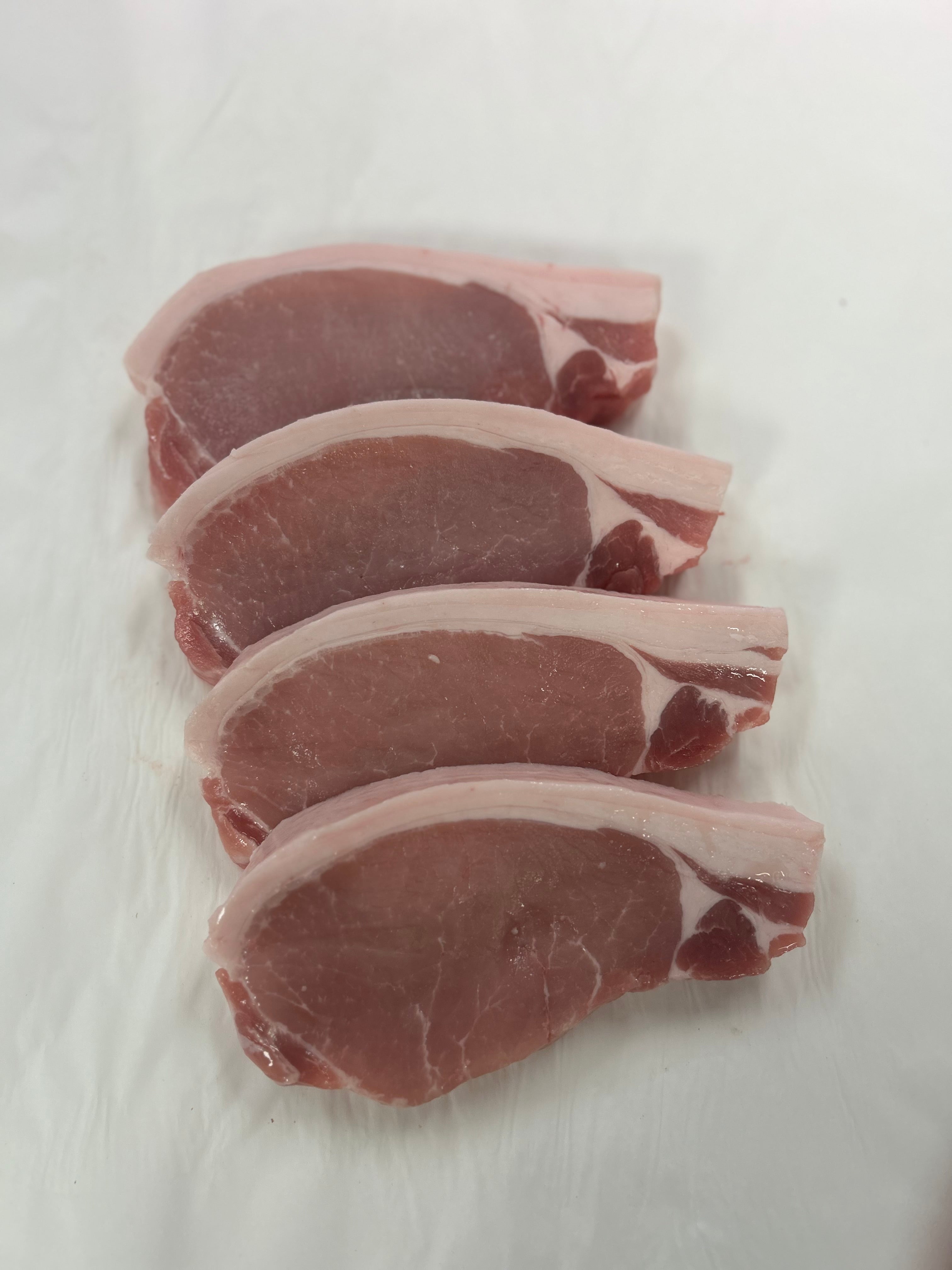 Pork loin steaks