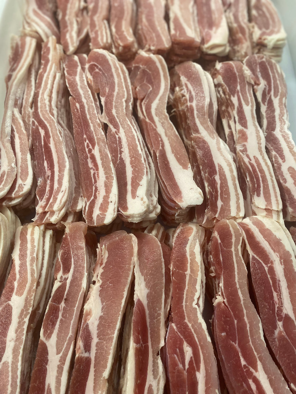 Dry cured Streaky bacon